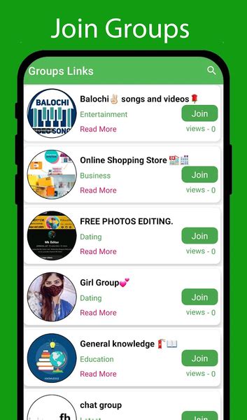 Social Groups Links Add Groups .